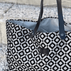 XL Bag Cinza Geométrico