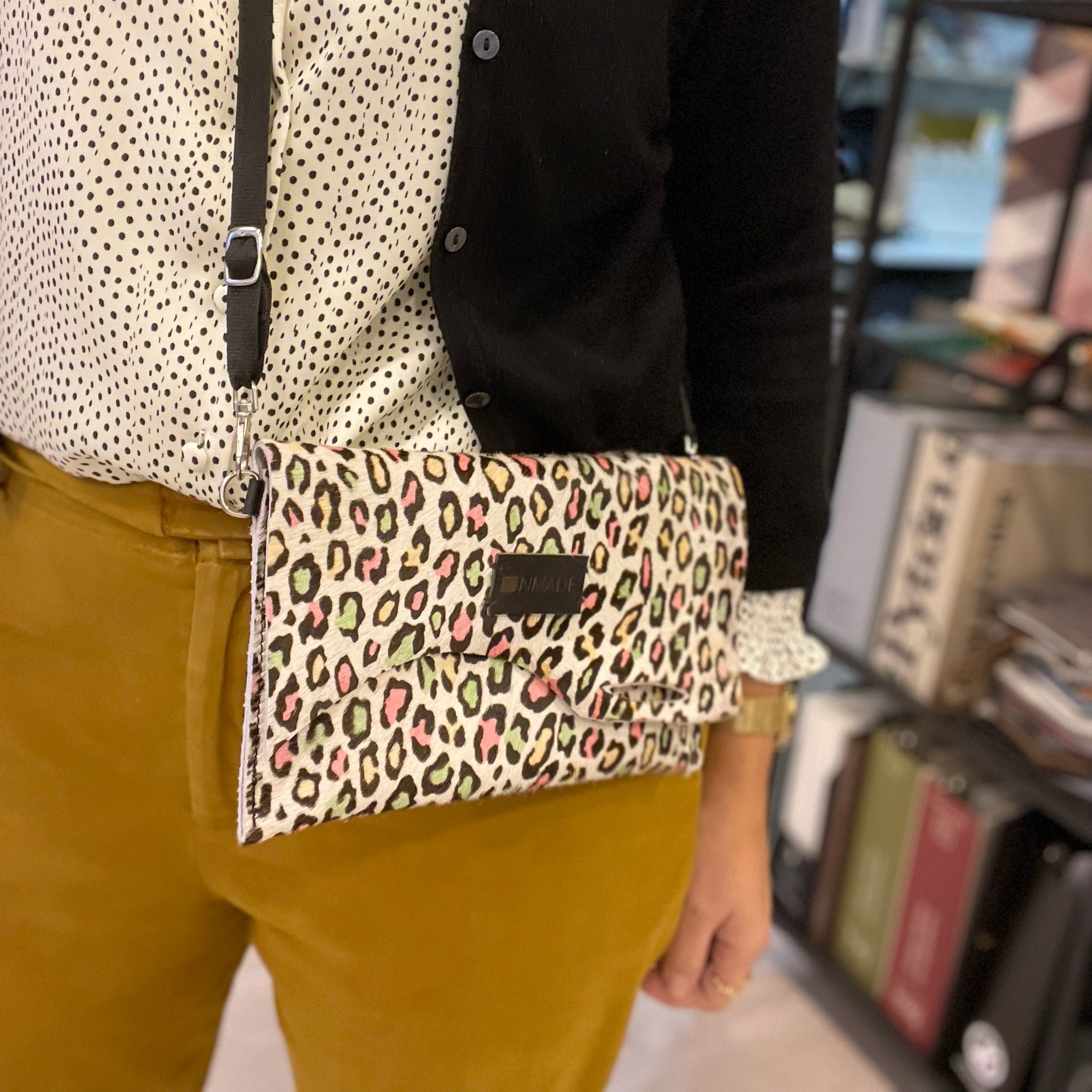 Mini Clutch Animal Print Colorfull