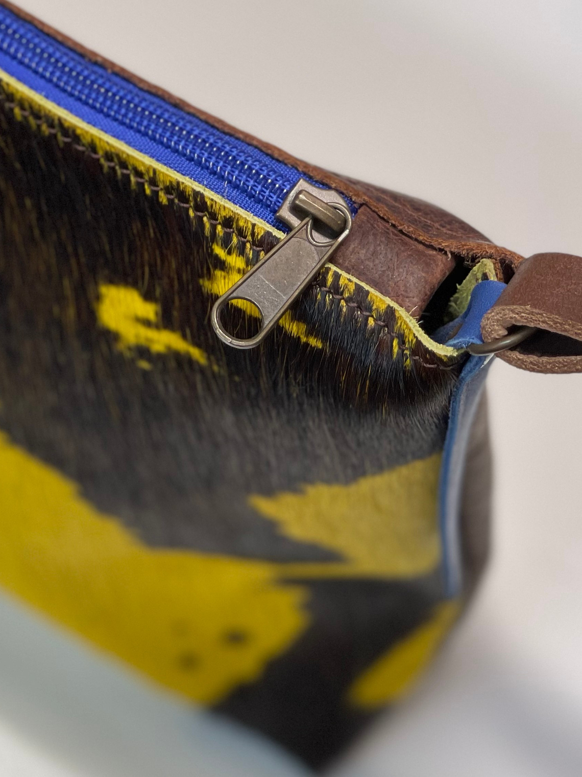 Clutch ANNA Yellow&Brown 6