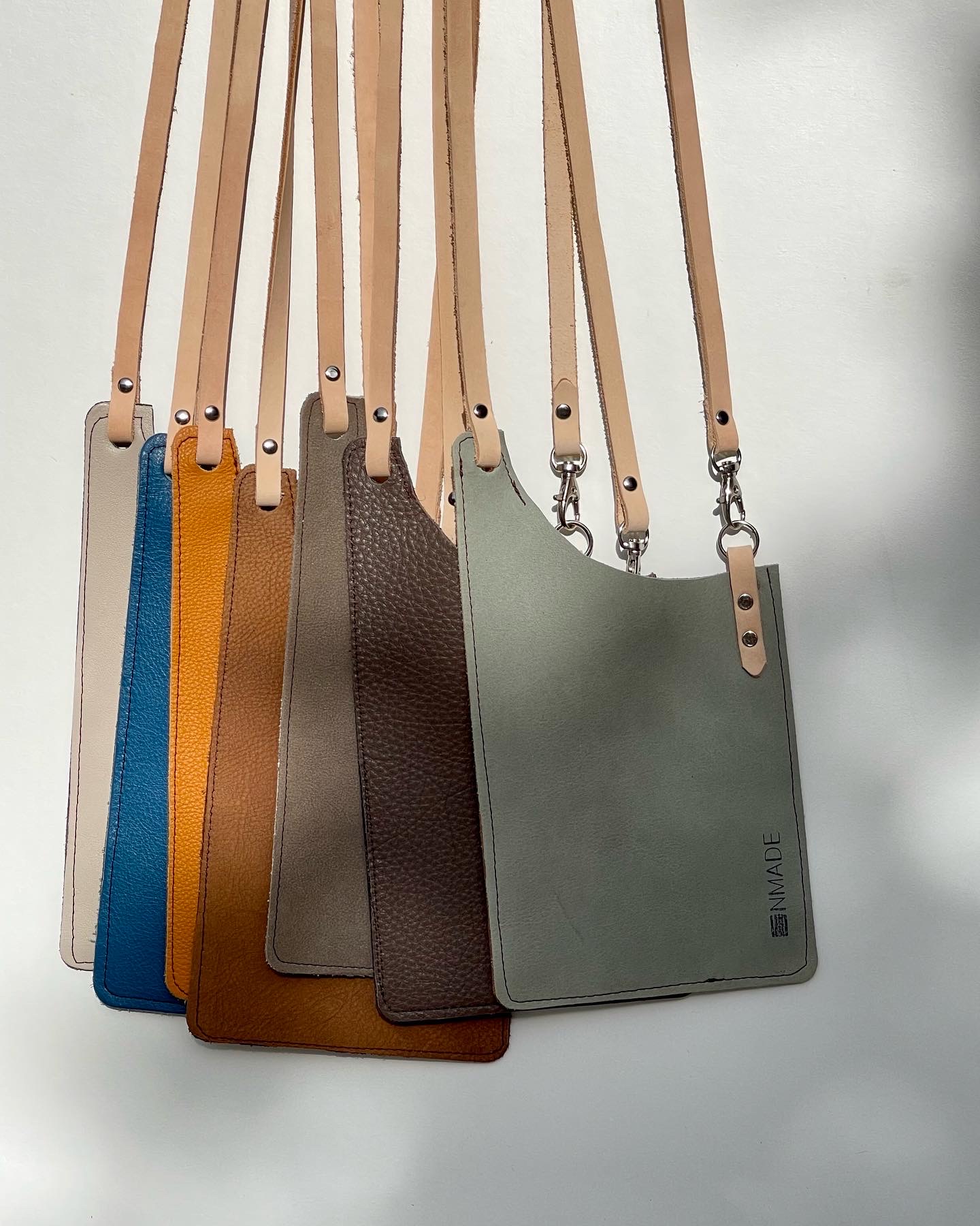 Crossbody Leather Two Colors 