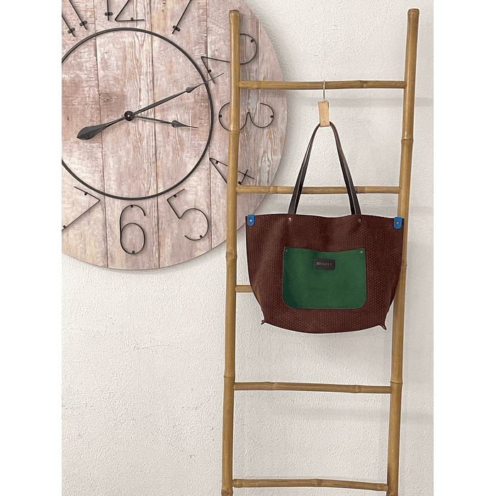 Leather Collection - the tote (brown) 1