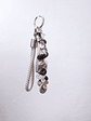 Bag Charm Grey & Black - thumbnail 3