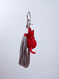 Bag Charm Red Cat - thumbnail 1
