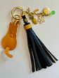 Bag Charm Yellow Cat - Thumbnail 2