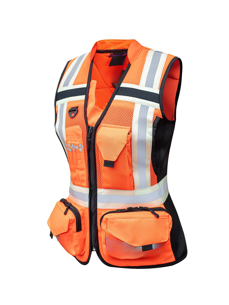 CHALECO N1 ALTA VISIBILIDAD ULTRA MUJER  4