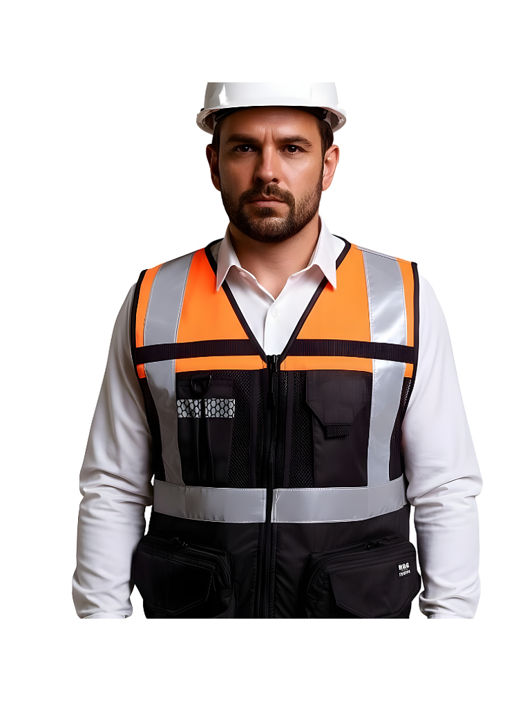 CHALECO N1 ALTA VISIBILIDAD BICOLOR  1