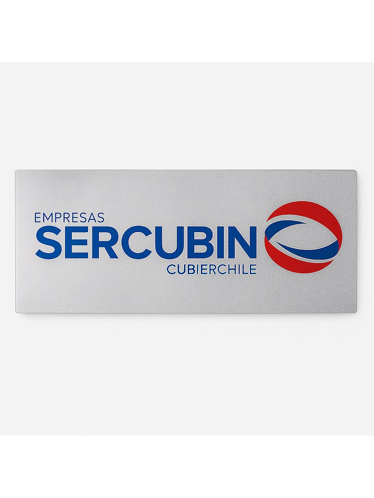 PLACA METÁLICA PARA CASCO 2