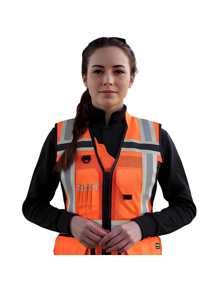 CHALECO N1 ALTA VISIBILIDAD ULTRA MUJER  1