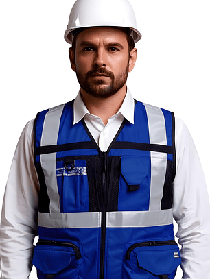 CHALECO N1 ALTA VISIBILIDAD COLORES