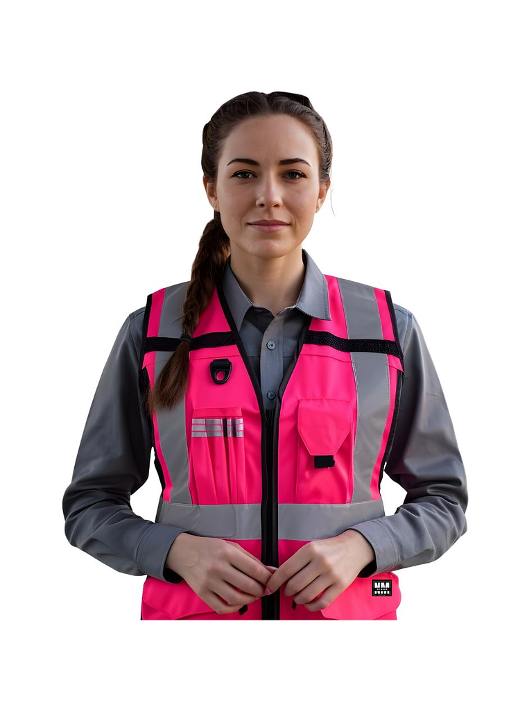 CHALECO N1 ALTA VISIBILIDAD COLORES MUJER  1