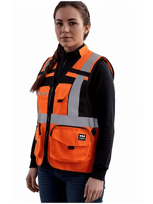 CHALECO N1 ALTA VISIBILIDAD MUJER 