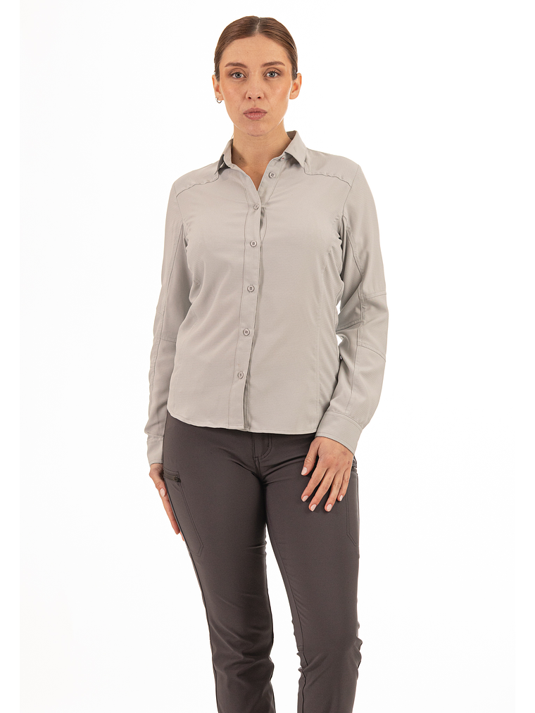 Blusa técnica antiácida Air Fresh Carajás Button OX. 2