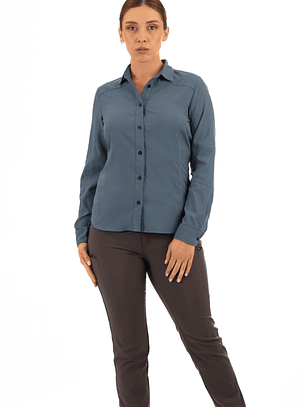 Blusa técnica antiácida Air Fresh Carajás Button OX.