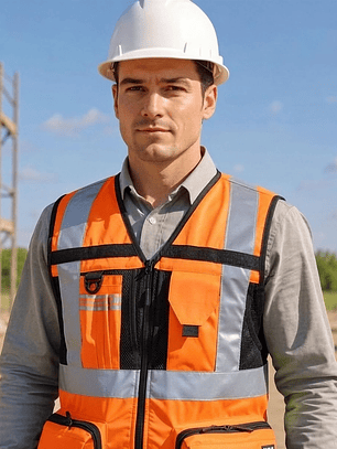 Chaleco Geólogo N1 Alta Visibilidad