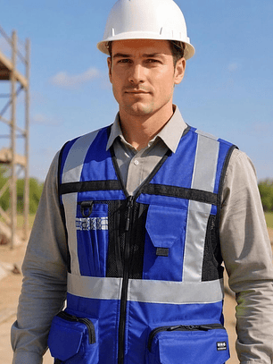 Chaleco Geólogo Alta Visibilidad N1 Colores