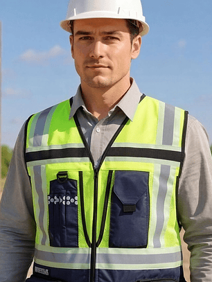 Chaleco Geólogo Alta Visibilidad Ultra