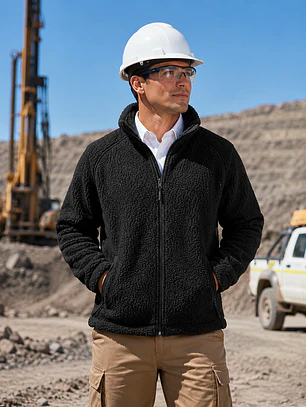 Polar Polartec Hombre AB Negro