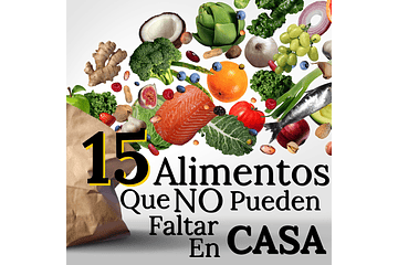 15 Alimentos que NO PUEDEN FALTAR en tu Casa