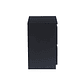 Velador Cajon Doble Minimal Negro - Miniatura 5