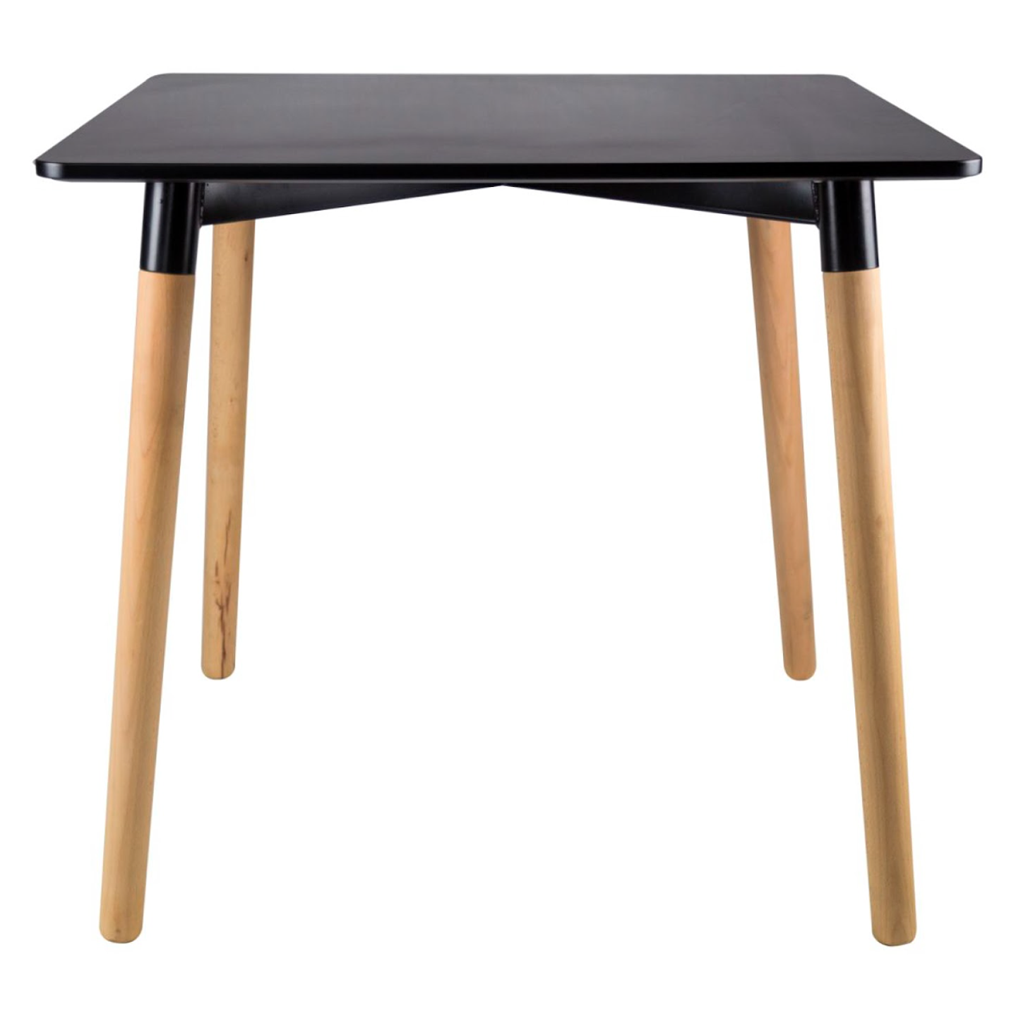 Mesa Cuadrada de Comedor Eames 80x80cm - Negra 2