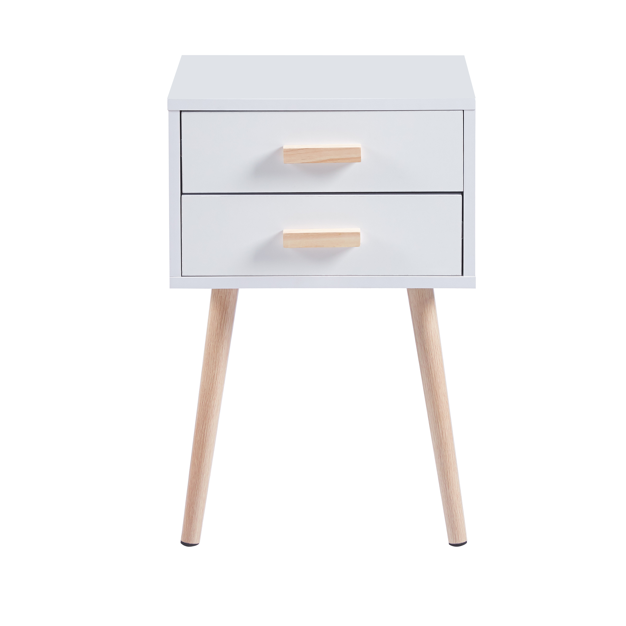 Velador Eames Doble Blanco 3