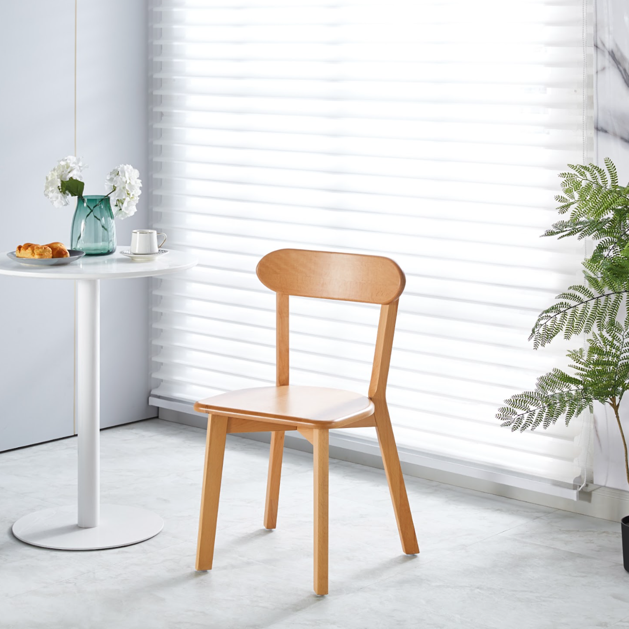 Silla Fresno de Madera - Natural 1