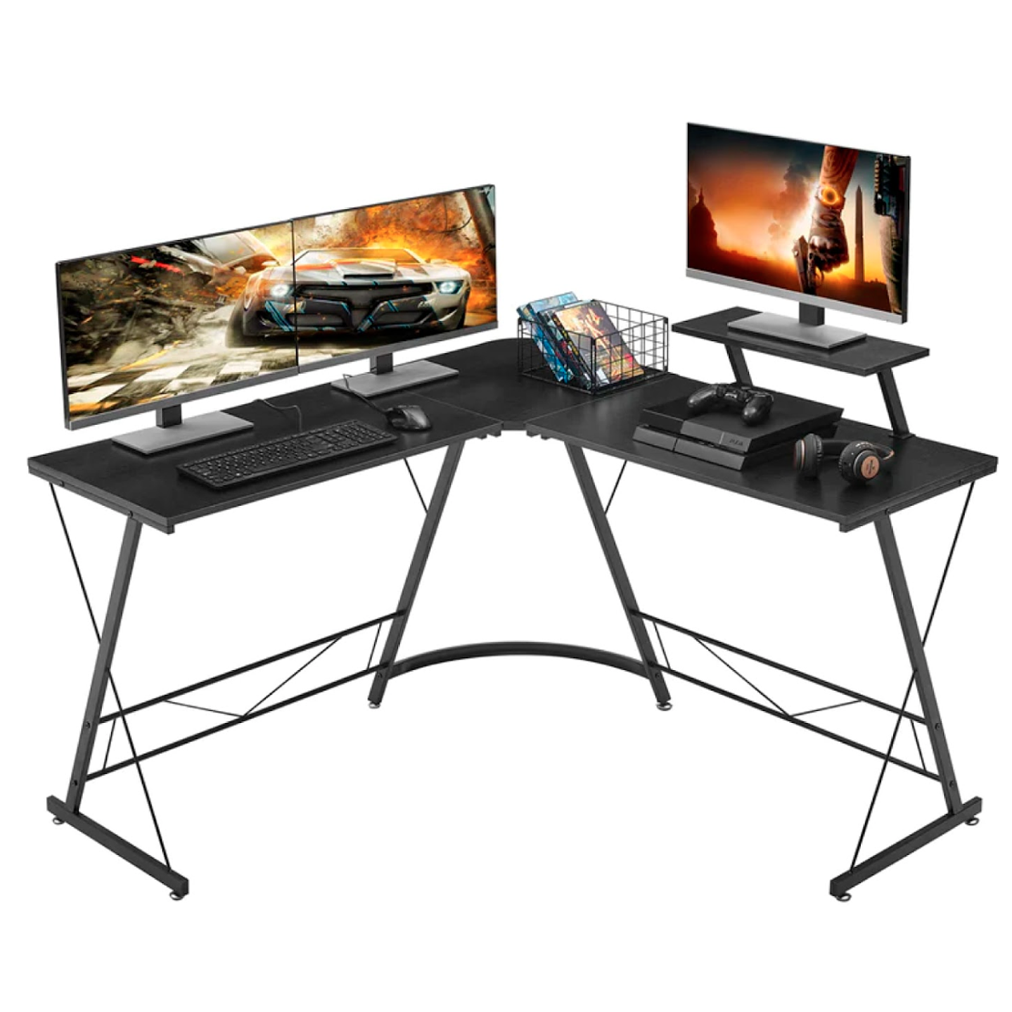 Escritorio Esquinero Gamer Night Black 2