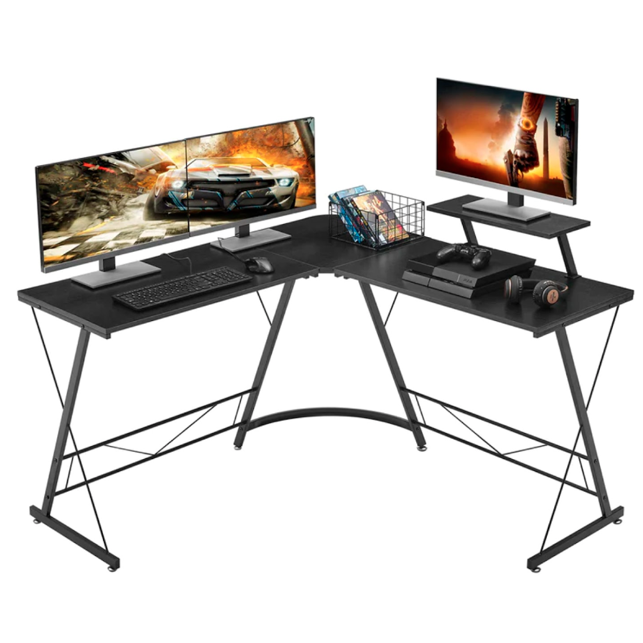 Escritorio Esquinero Gamer Night Black 2