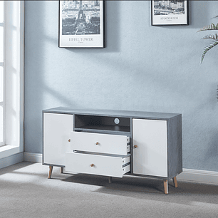 Rack de TV con Cajones Nordic