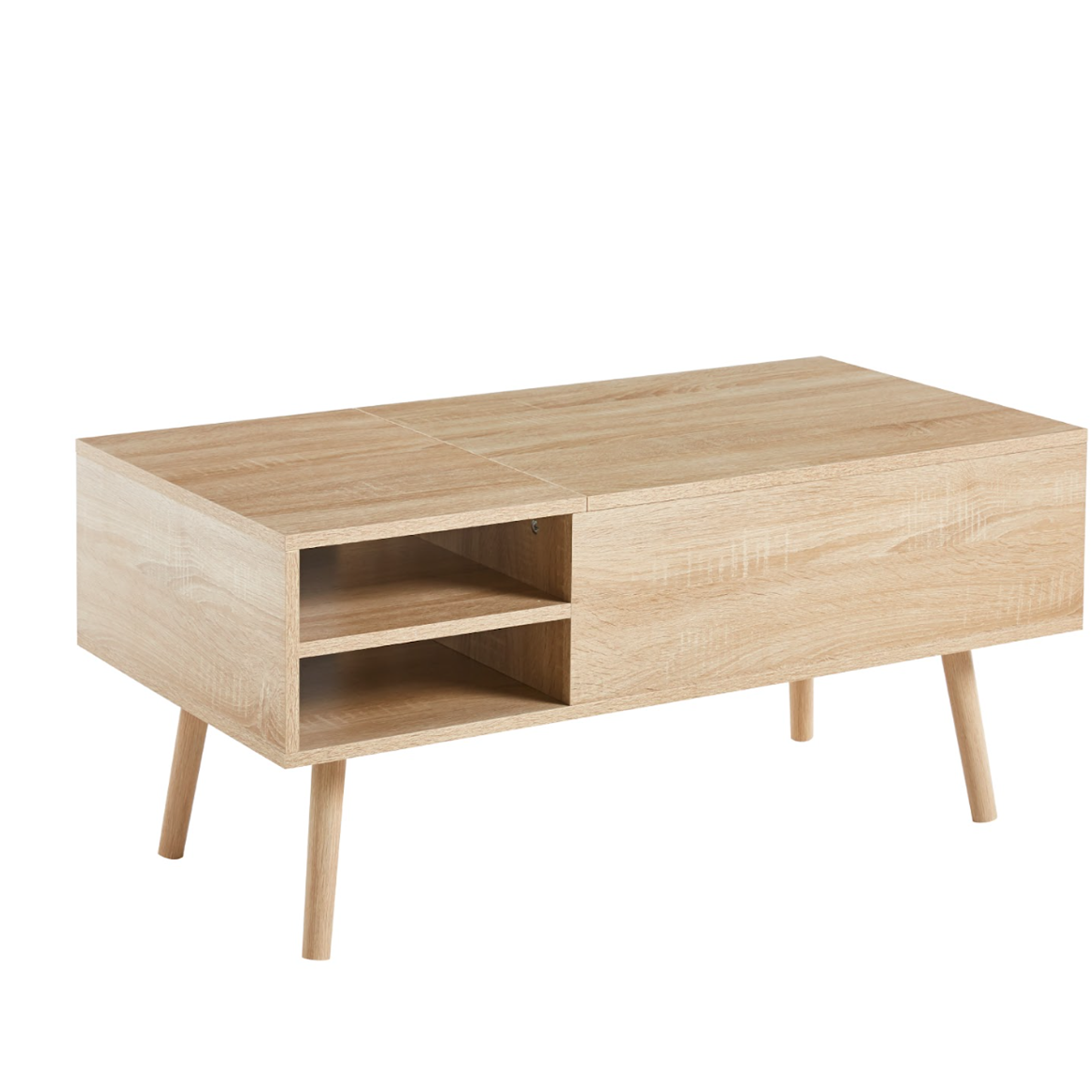 Mesa de Centro Elevable Madera 3