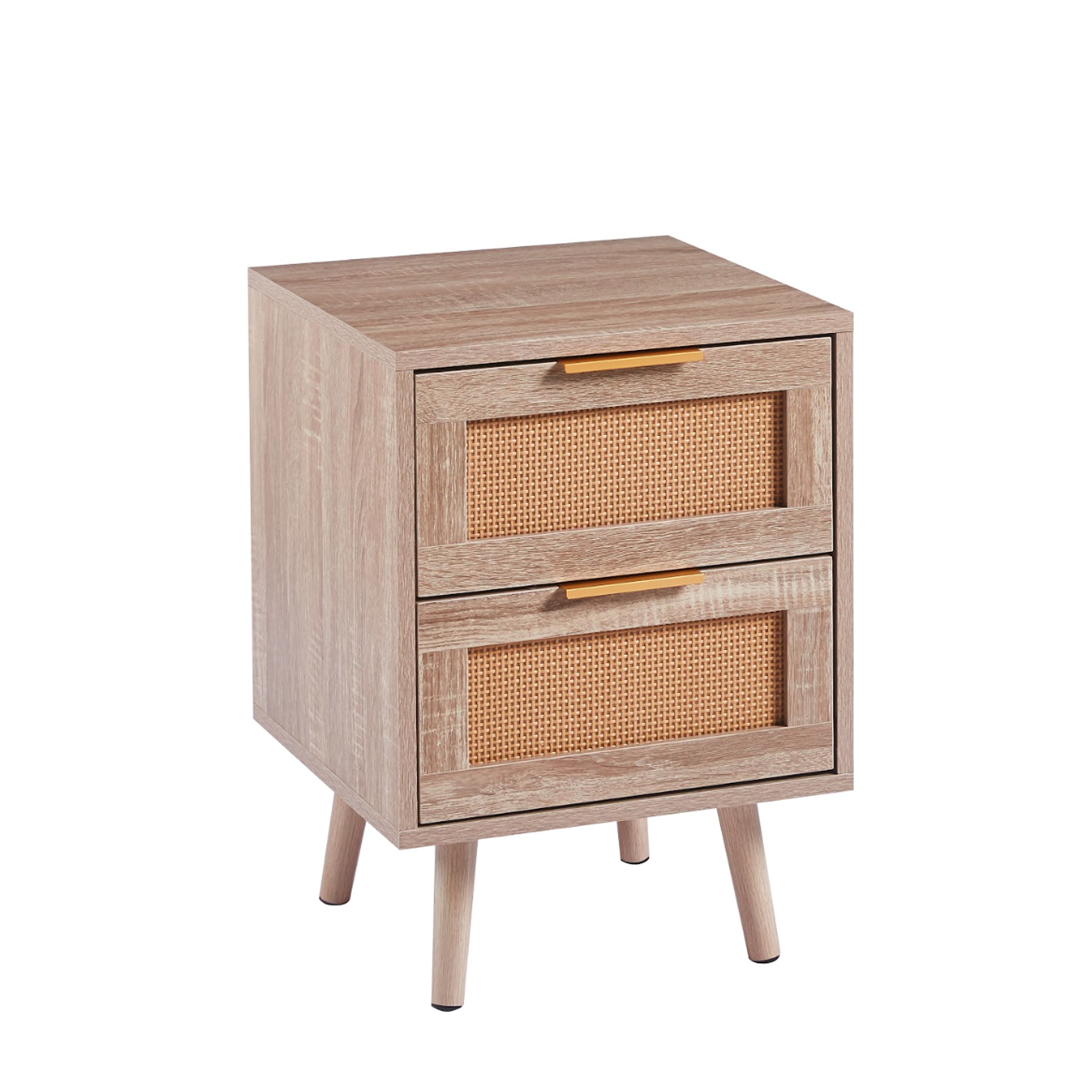 Velador Eames Mesh Doble Madera Oscura 5