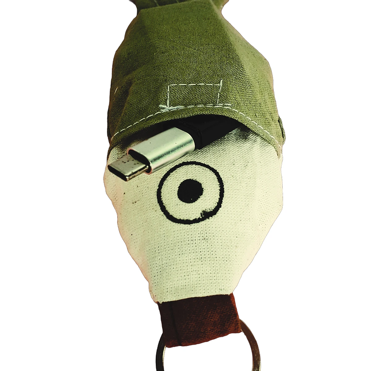 Llavero Artesanal Pescadito de la Selva 5