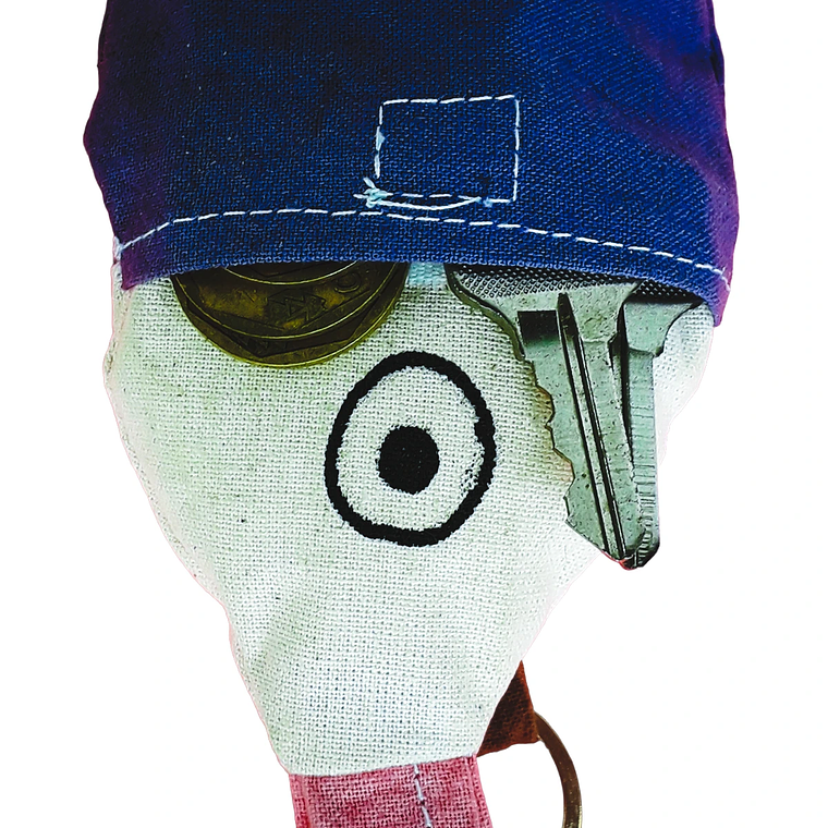 Llavero Artesanal Pescadito de la Selva 6