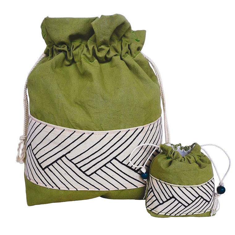 Monedero y Morral Colores Naturales 4