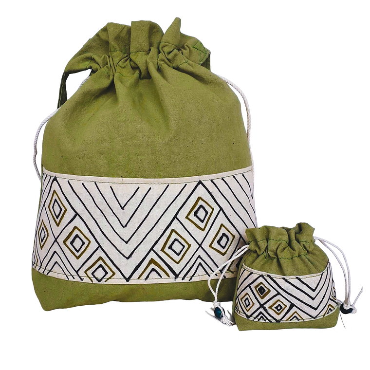 Monedero y Morral Colores Naturales 5