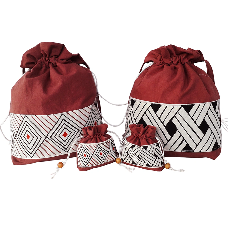 Monedero y Morral Colores Naturales 7