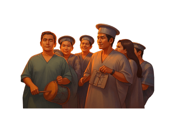 La danza Yanesha del tambor