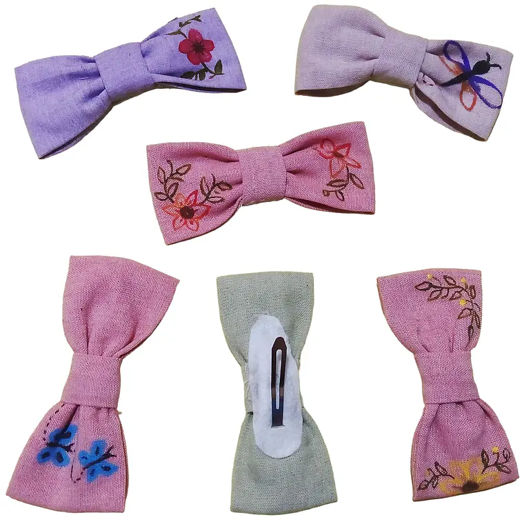 Ganchitos de Flores y Mariposas 2