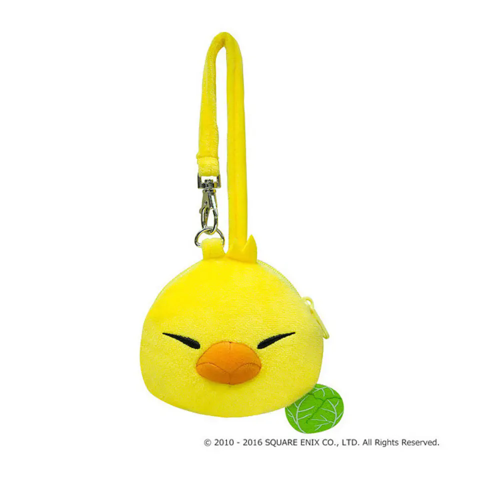 Mini Monedero de Peluche - Final Fantasy XIV versión Chocobo  1