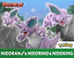 Figura Pokémon Scale World - Nidoran♂, Nidorino y Nidoking (Kanto) - Miniatura 8