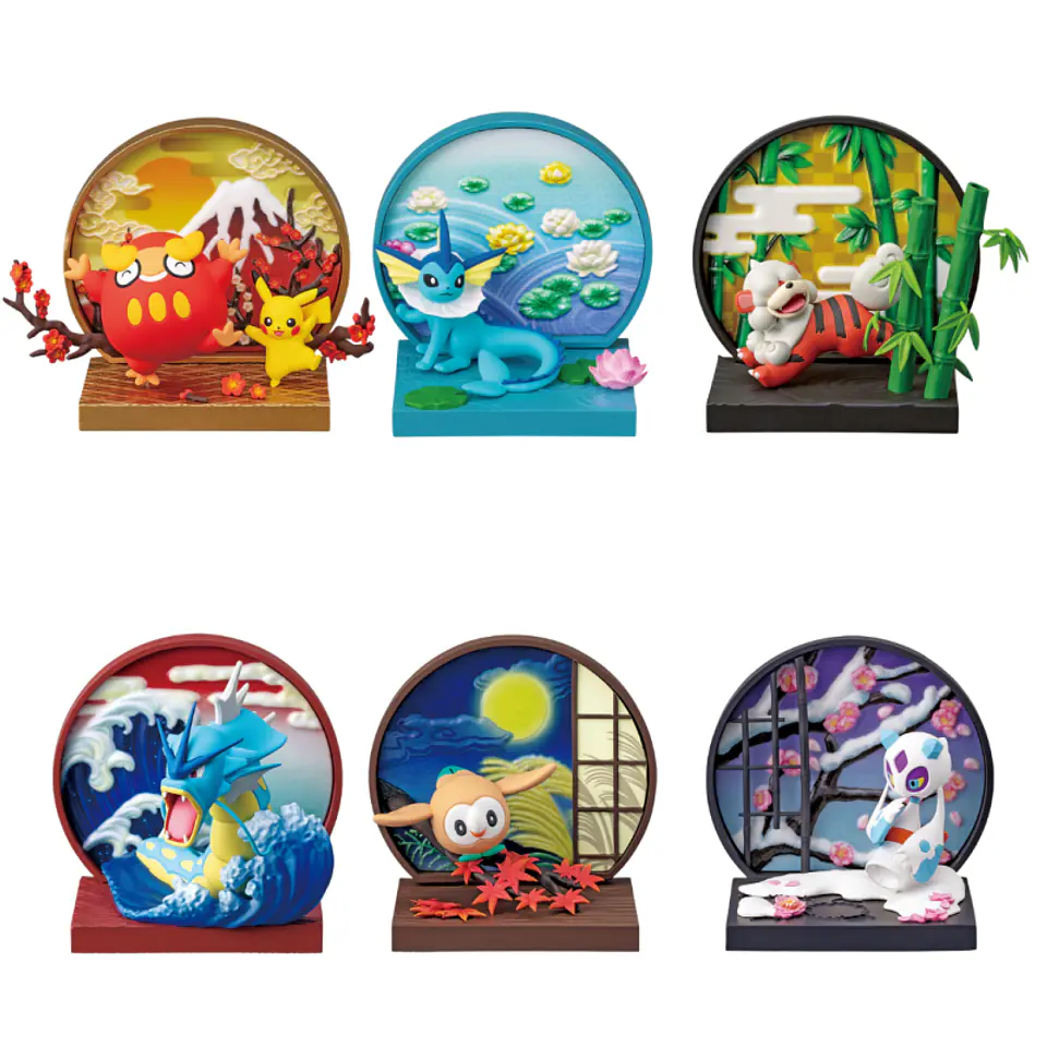 Figuras Box Wanomado Pokémon 2