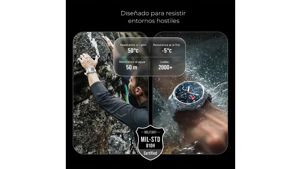 Reloj Inteligente Endeavour Pro Carbon Black 2