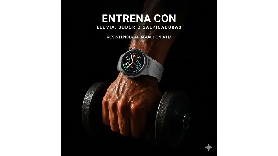Reloj Inteligente Endeavour 2 Jet Black 6