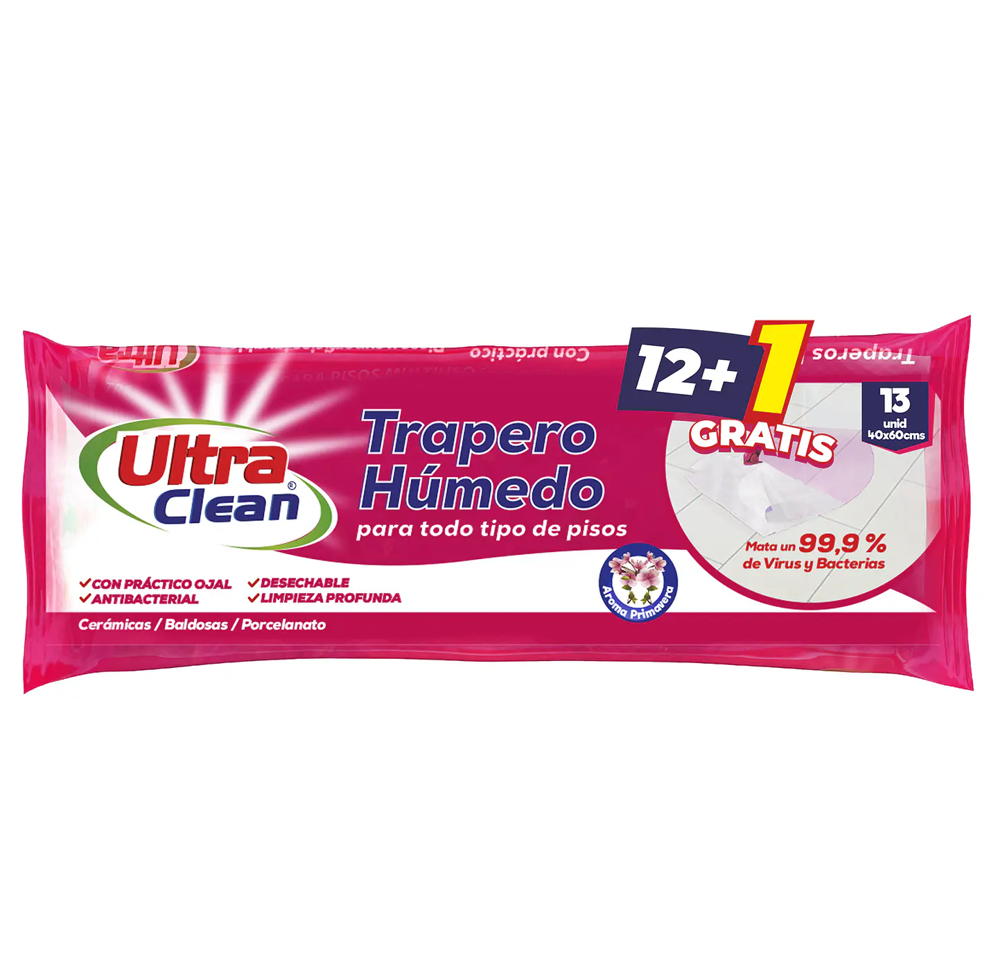 Trapero Humedo para Pisos 40x60 Aroma Primavera 1