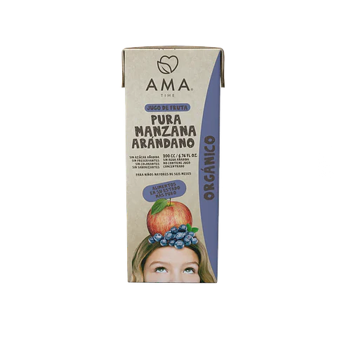 Jugo Tetra sabor Manzana Arandano