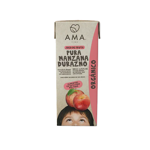 Jugo Tetra sabor Manzana Durazno