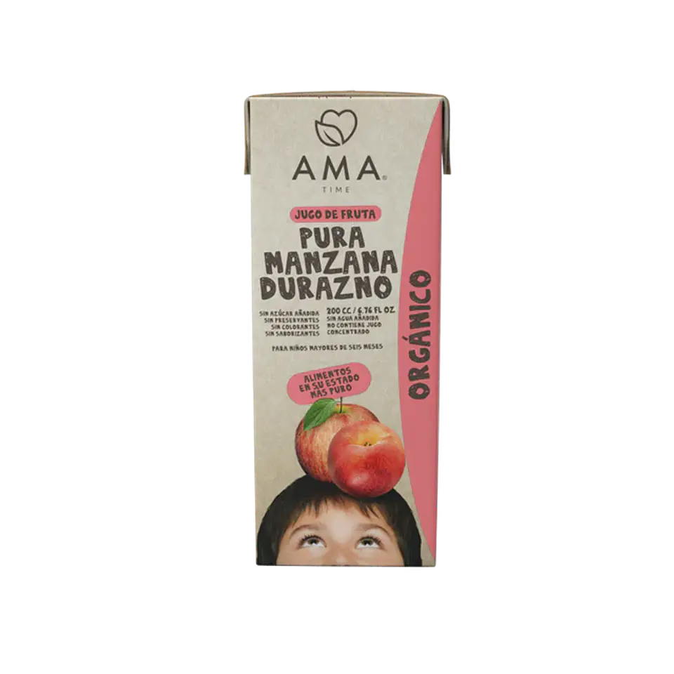 Jugo Tetra sabor Manzana Durazno 1