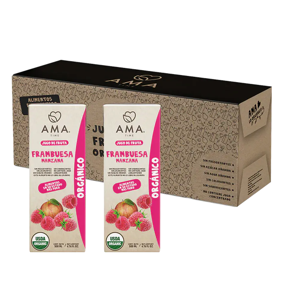 Jugo Tetra sabor Manzana Frambuesa 2