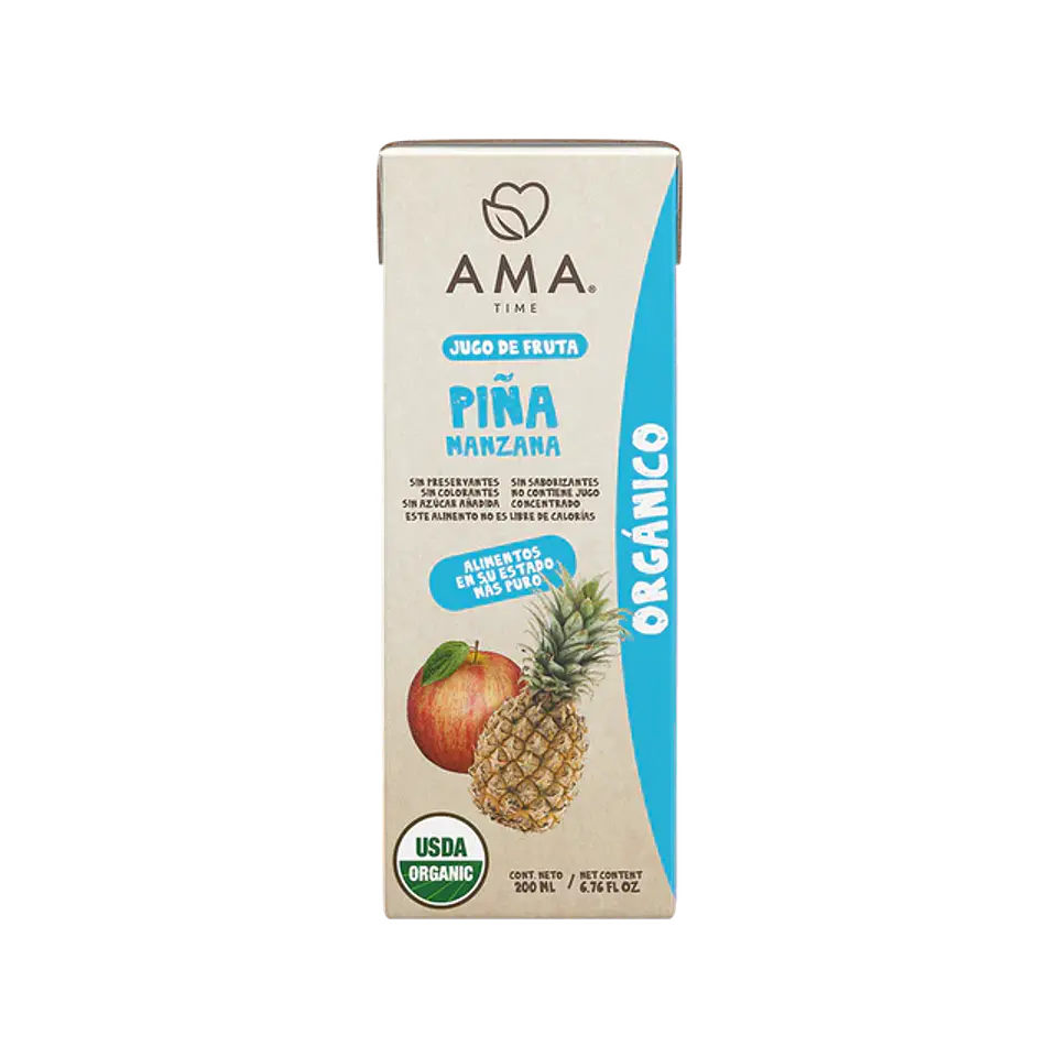 Jugo Tetra sabor Manzana Piña 1