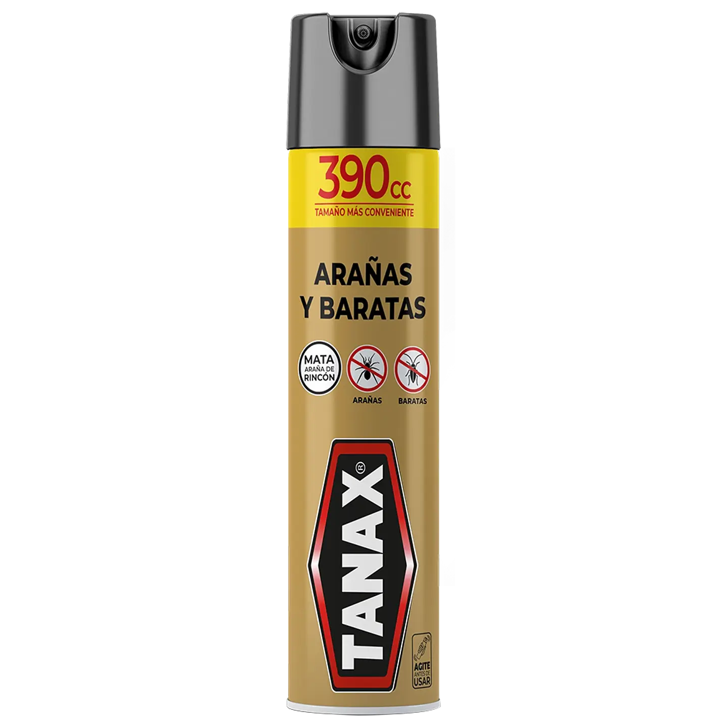 Insecticida Aerosol Arañas y Baratas 390cc 1